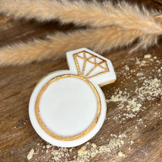 Biscuit bague de fiançailles