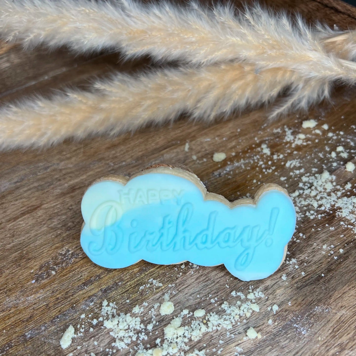 Biscuit happy birthday, joyeux anniversaire